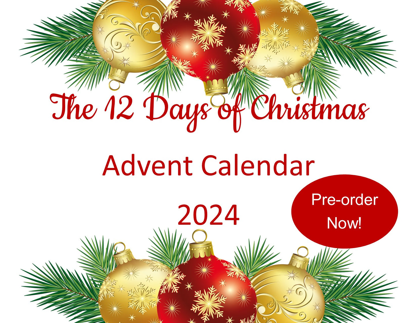 12 Day Christmas Advent Calendar