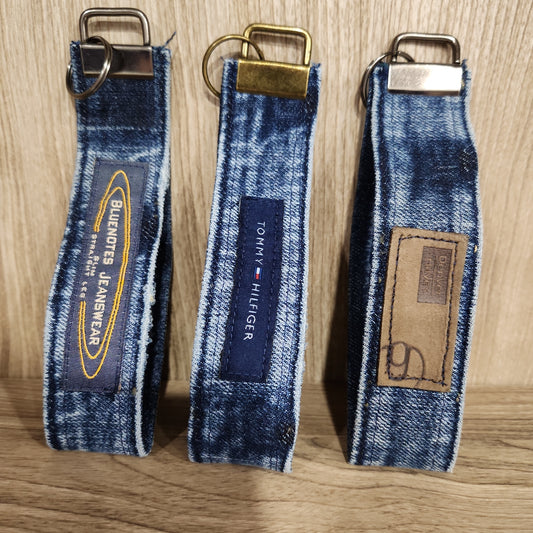 Denim Wristlet