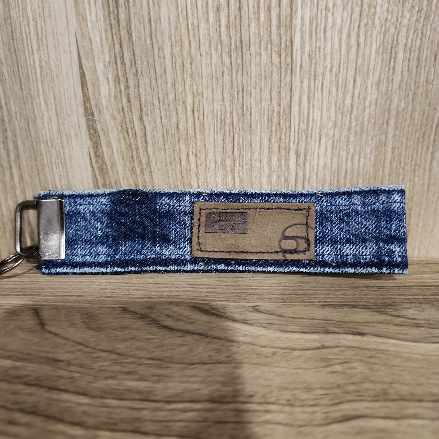 Denim Wristlet