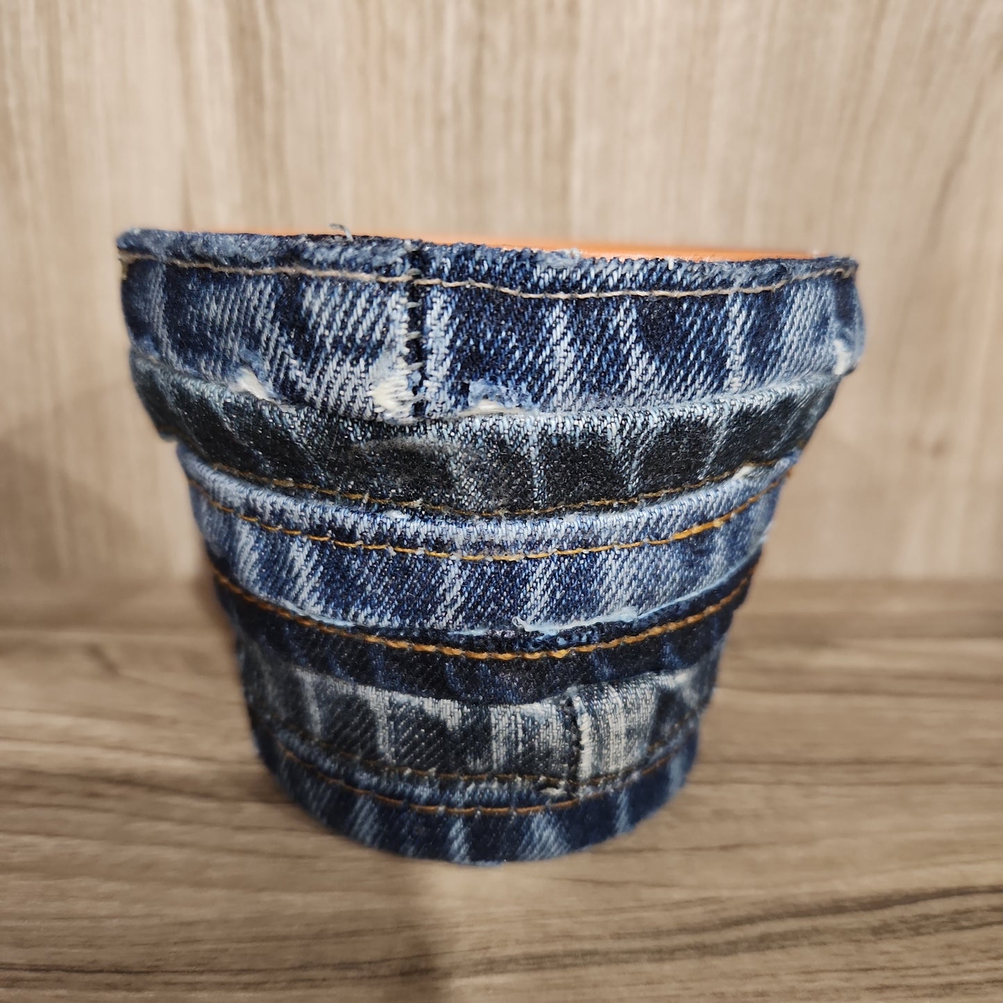 3.5" Denim Planter