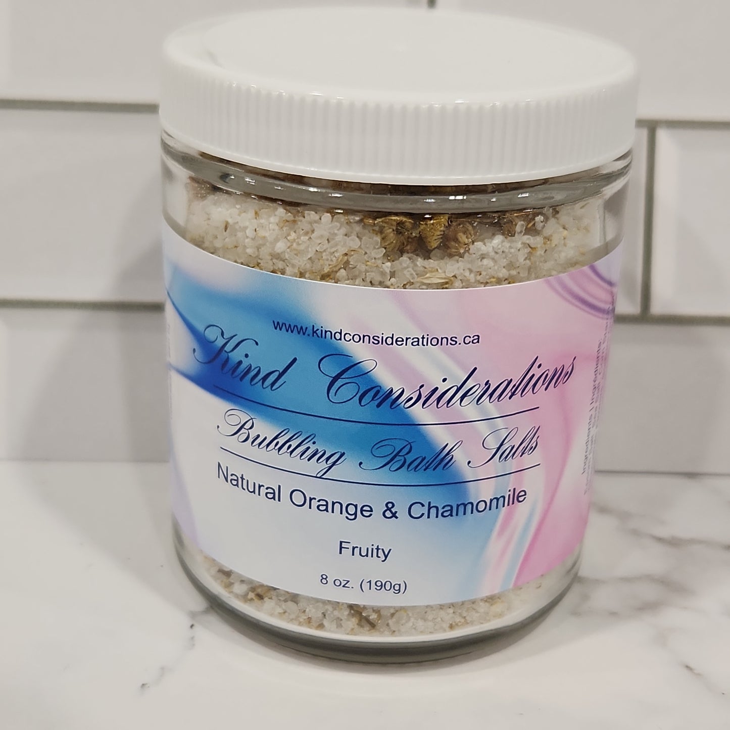 Natural Bubbling Bath Salts