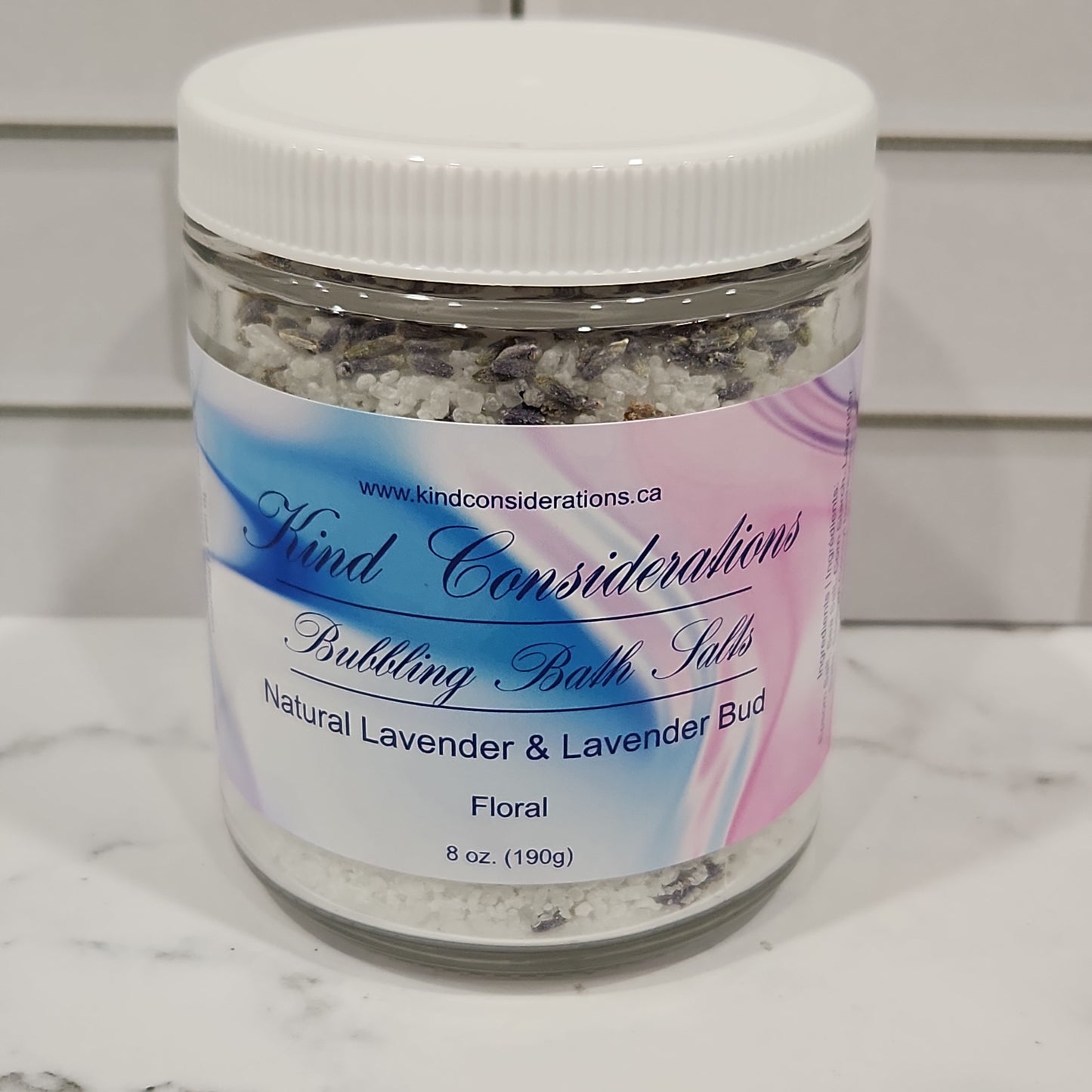 Natural Bubbling Bath Salts