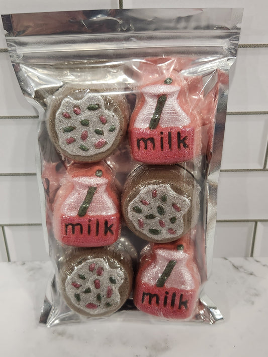 Milk & Cookies Mini Bath Bombs