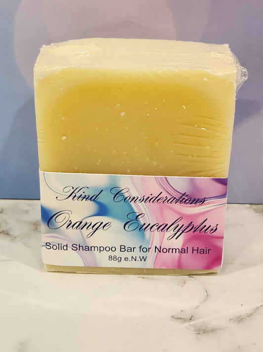 Orange & Eucalyptus Shampoo Bar