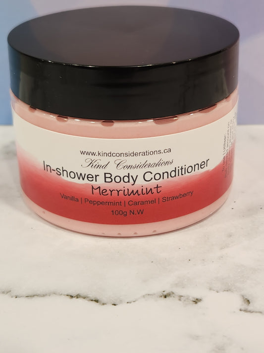 In-shower Body Conditioner