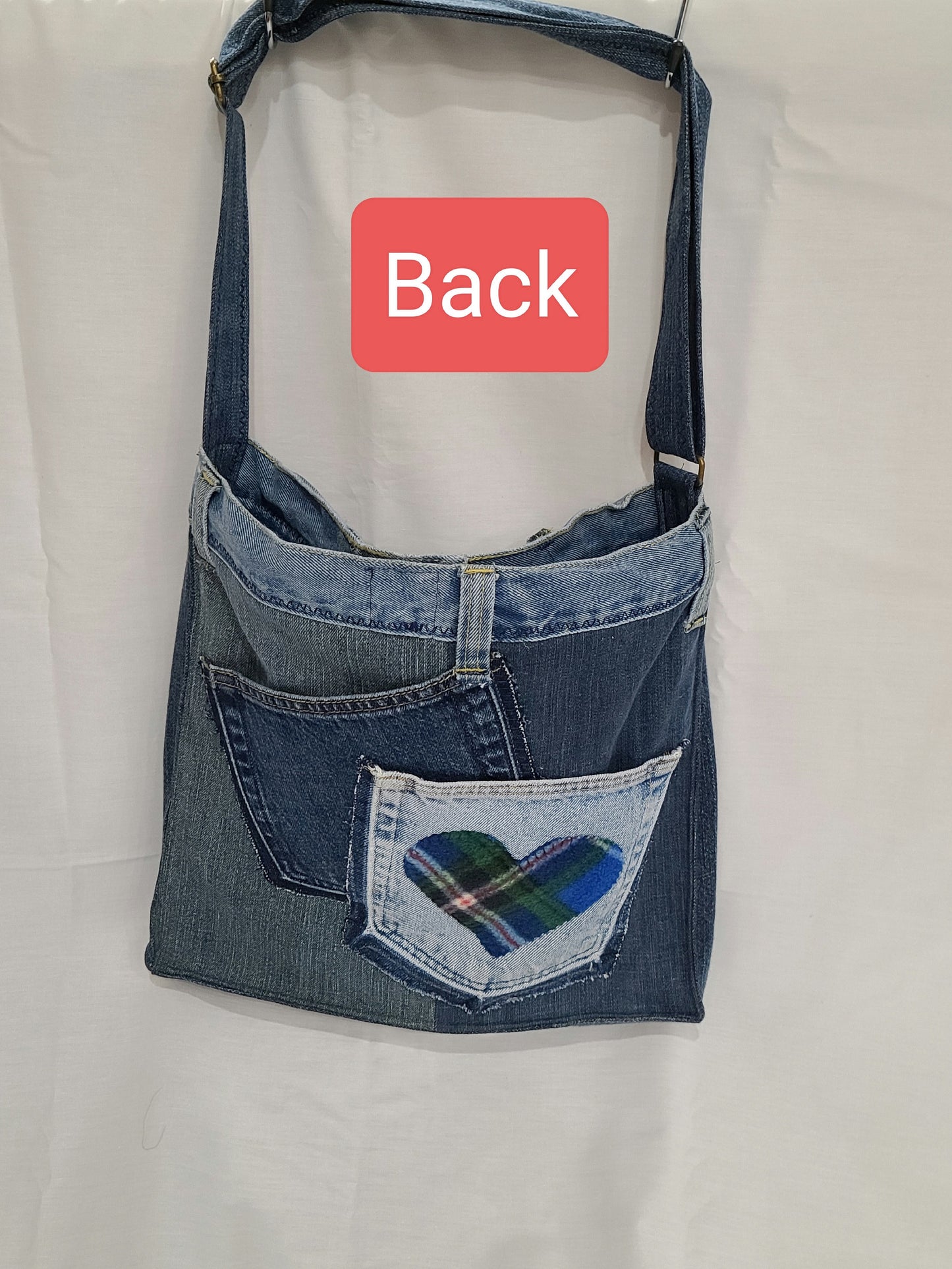 Sailboat Denim Totebag